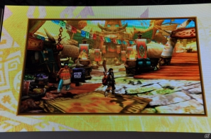 【TGS 2012】2013年3月に発売決定した「モンスターハンター4」マルチプレイにも対応、パッケージモンスターは「ゴア・マガラ」新たな拠点「バルバレ」や操虫棍の実機プレイもの画像25