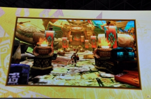 【TGS 2012】2013年3月に発売決定した「モンスターハンター4」マルチプレイにも対応、パッケージモンスターは「ゴア・マガラ」新たな拠点「バルバレ」や操虫棍の実機プレイもの画像27