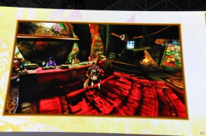 【TGS 2012】2013年3月に発売決定した「モンスターハンター4」マルチプレイにも対応、パッケージモンスターは「ゴア・マガラ」新たな拠点「バルバレ」や操虫棍の実機プレイもの画像28
