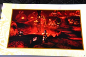 【TGS 2012】2013年3月に発売決定した「モンスターハンター4」マルチプレイにも対応、パッケージモンスターは「ゴア・マガラ」新たな拠点「バルバレ」や操虫棍の実機プレイもの画像43