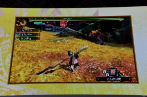 【TGS 2012】2013年3月に発売決定した「モンスターハンター4」マルチプレイにも対応、パッケージモンスターは「ゴア・マガラ」新たな拠点「バルバレ」や操虫棍の実機プレイもの画像66