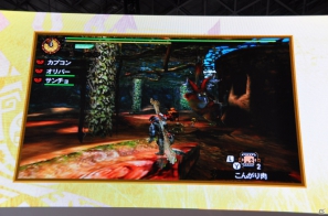 【TGS 2012】2013年3月に発売決定した「モンスターハンター4」マルチプレイにも対応、パッケージモンスターは「ゴア・マガラ」新たな拠点「バルバレ」や操虫棍の実機プレイもの画像82