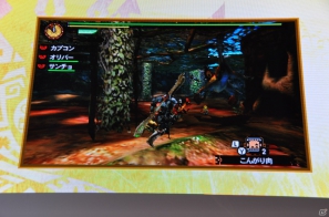 【TGS 2012】2013年3月に発売決定した「モンスターハンター4」マルチプレイにも対応、パッケージモンスターは「ゴア・マガラ」新たな拠点「バルバレ」や操虫棍の実機プレイもの画像84
