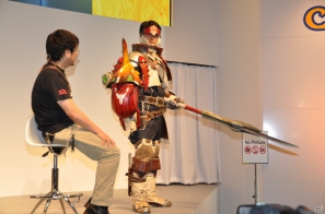 【TGS 2012】2013年3月に発売決定した「モンスターハンター4」マルチプレイにも対応、パッケージモンスターは「ゴア・マガラ」新たな拠点「バルバレ」や操虫棍の実機プレイもの画像9