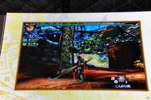 【TGS 2012】2013年3月に発売決定した「モンスターハンター4」マルチプレイにも対応、パッケージモンスターは「ゴア・マガラ」新たな拠点「バルバレ」や操虫棍の実機プレイもの画像91