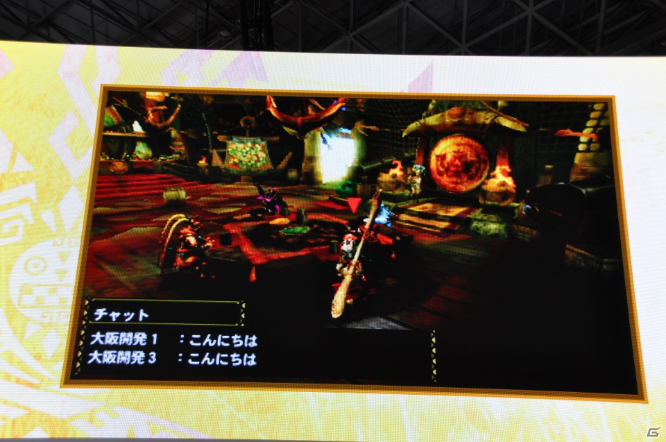 【TGS 2012】2013年3月に発売決定した「モンスターハンター4」マルチプレイにも対応、パッケージモンスターは「ゴア・マガラ」新たな拠点「バルバレ」や操虫棍の実機プレイもの画像102