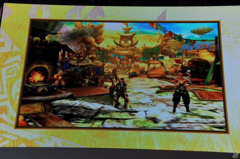 【TGS 2012】2013年3月に発売決定した「モンスターハンター4」マルチプレイにも対応、パッケージモンスターは「ゴア・マガラ」新たな拠点「バルバレ」や操虫棍の実機プレイもの画像18