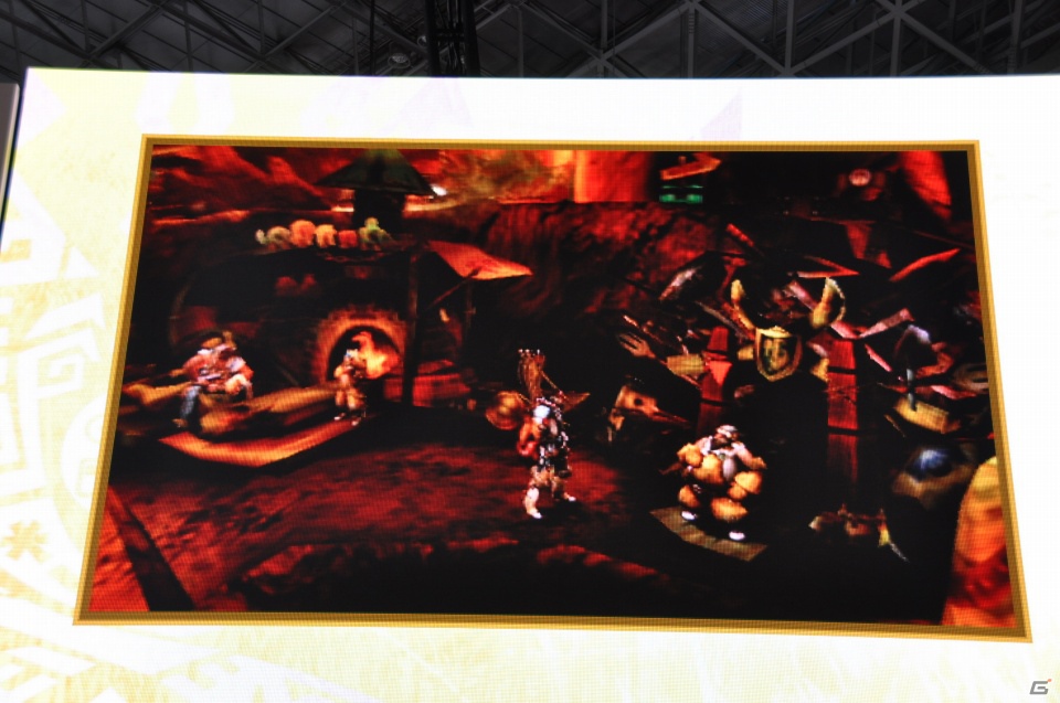 【TGS 2012】2013年3月に発売決定した「モンスターハンター4」マルチプレイにも対応、パッケージモンスターは「ゴア・マガラ」新たな拠点「バルバレ」や操虫棍の実機プレイもの画像33