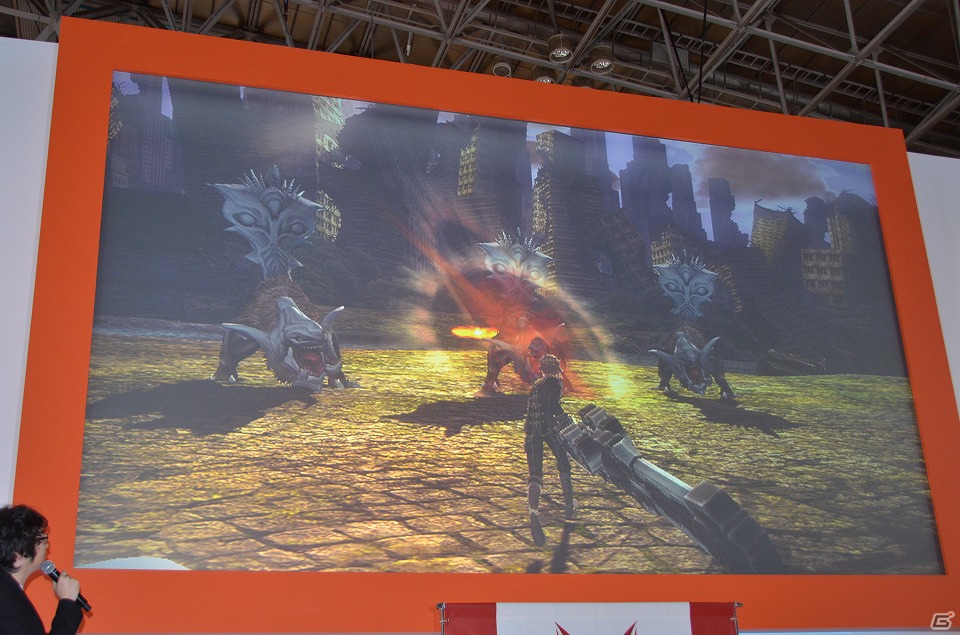 【TGS 2012】PSP/PS Vita「ゴッドイーター2」新コンセプト発表会レポート―エリックの妹「エリナ」と成長した（？）「カノン」が参戦決定＆新要素「無線システム」が明らかにの画像13