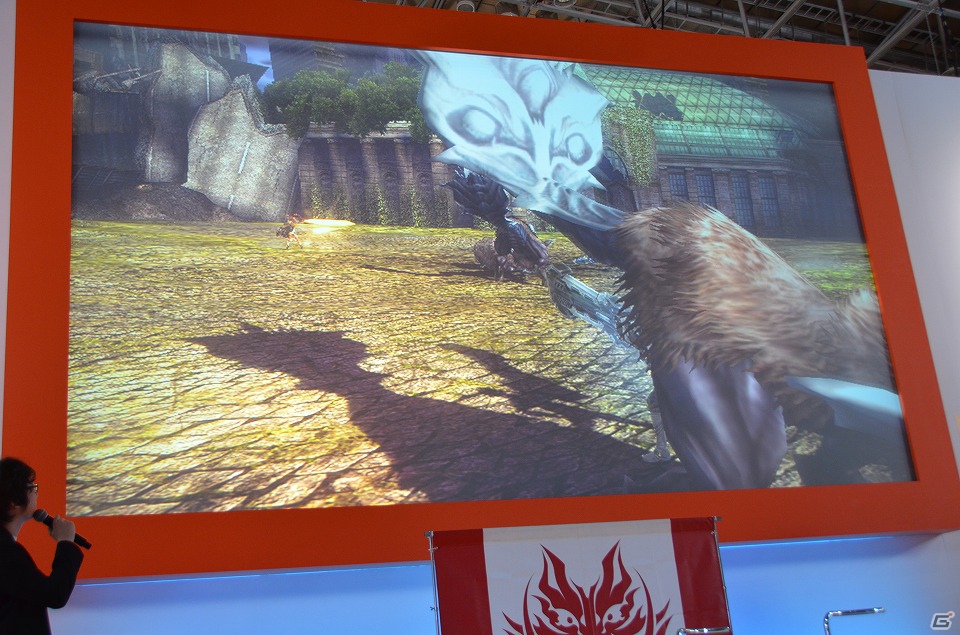 【TGS 2012】PSP/PS Vita「ゴッドイーター2」新コンセプト発表会レポート―エリックの妹「エリナ」と成長した（？）「カノン」が参戦決定＆新要素「無線システム」が明らかにの画像16