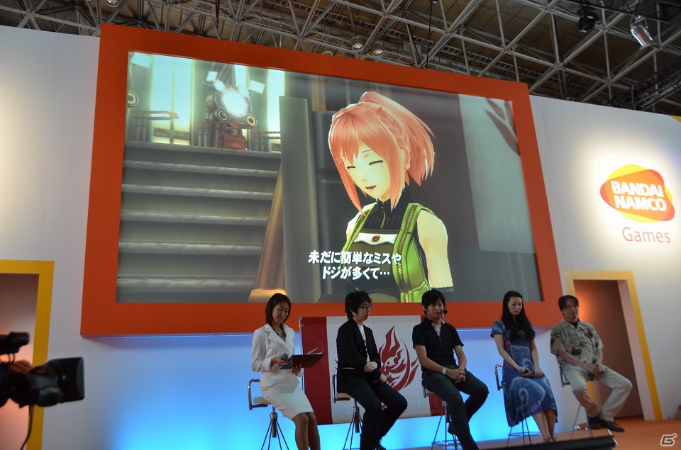 【TGS 2012】PSP/PS Vita「ゴッドイーター2」新コンセプト発表会レポート―エリックの妹「エリナ」と成長した（？）「カノン」が参戦決定＆新要素「無線システム」が明らかにの画像25