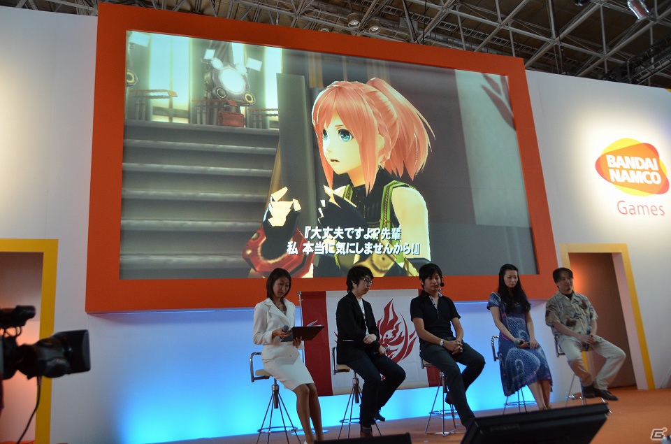 【TGS 2012】PSP/PS Vita「ゴッドイーター2」新コンセプト発表会レポート―エリックの妹「エリナ」と成長した（？）「カノン」が参戦決定＆新要素「無線システム」が明らかにの画像26