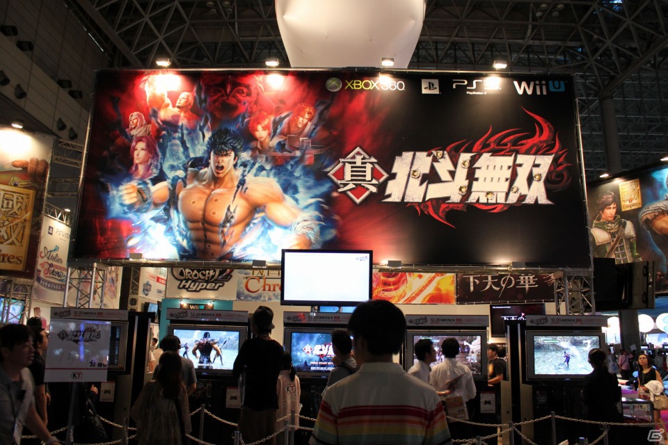 【TGS 2012】「真・北斗無双」や「無双OROCHI2 Hyper」などWii Uタイトルも出展された「コーエーテクモゲームス」ブースレポートの画像3