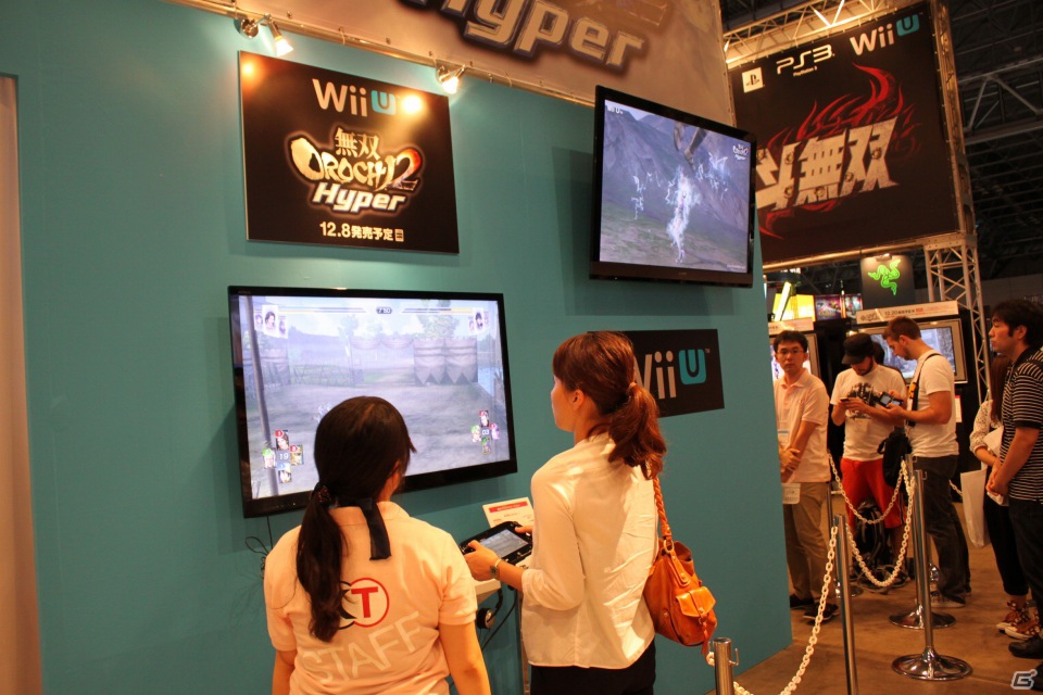 【TGS 2012】「真・北斗無双」や「無双OROCHI2 Hyper」などWii Uタイトルも出展された「コーエーテクモゲームス」ブースレポートの画像7