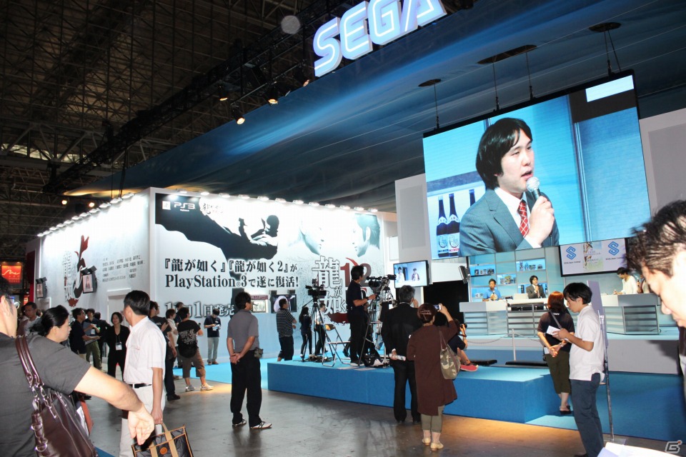 【TGS 2012】PS Vitaに対応した「ファンタシースターオンライン2」や「龍が如く5」が試遊できた「セガ」ブースレポートの画像3