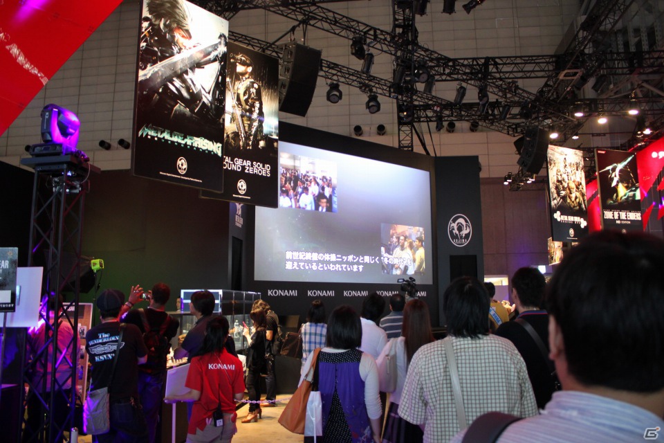 【TGS 2012】「メタルギア ライジング リベンジェンス」や「ZONE OF THE ENDERS HD EDITION」が出展された「KONAMI」ブースレポートの画像3