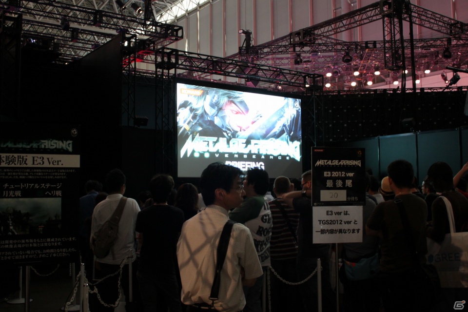 【TGS 2012】「メタルギア ライジング リベンジェンス」や「ZONE OF THE ENDERS HD EDITION」が出展された「KONAMI」ブースレポートの画像4