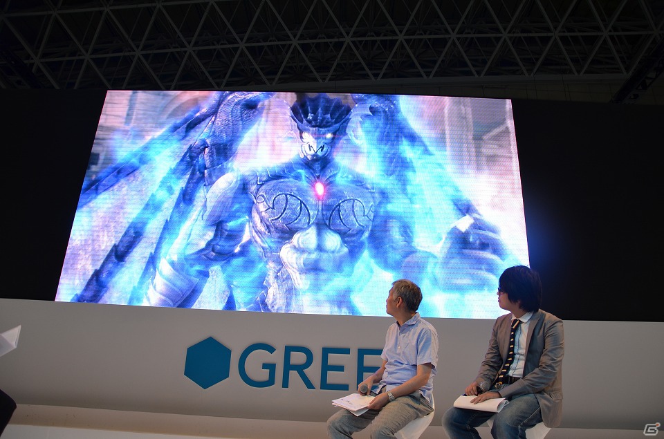 【TGS 2012】土田俊郎氏、荒川健氏が手掛けるファンタジーRPG「Project Fantasm:A」が公開されたGREEの新作発表会レポートの画像8