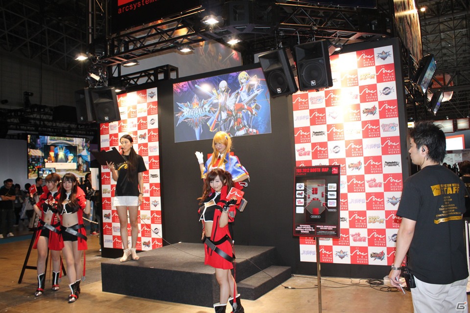 【TGS 2012】人気2D対戦格闘「ギルティギア イグゼクス アクセントコア プラス」や「ブレイブルー クロノファンタズマ」などが出展された「アークシステムワークス」ブースレポートの画像11