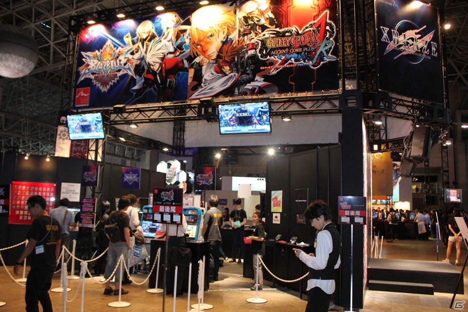 【TGS 2012】人気2D対戦格闘「ギルティギア イグゼクス アクセントコア プラス」や「ブレイブルー クロノファンタズマ」などが出展された「アークシステムワークス」ブースレポートの画像3