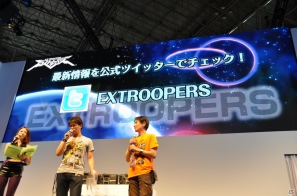 【TGS 2012】「エクストルーパーズ」強敵「グヴァンテ」に挑戦する実機デモプレイ＆王将コラボや体験版情報、レウス装備もギンギラ発表の画像125