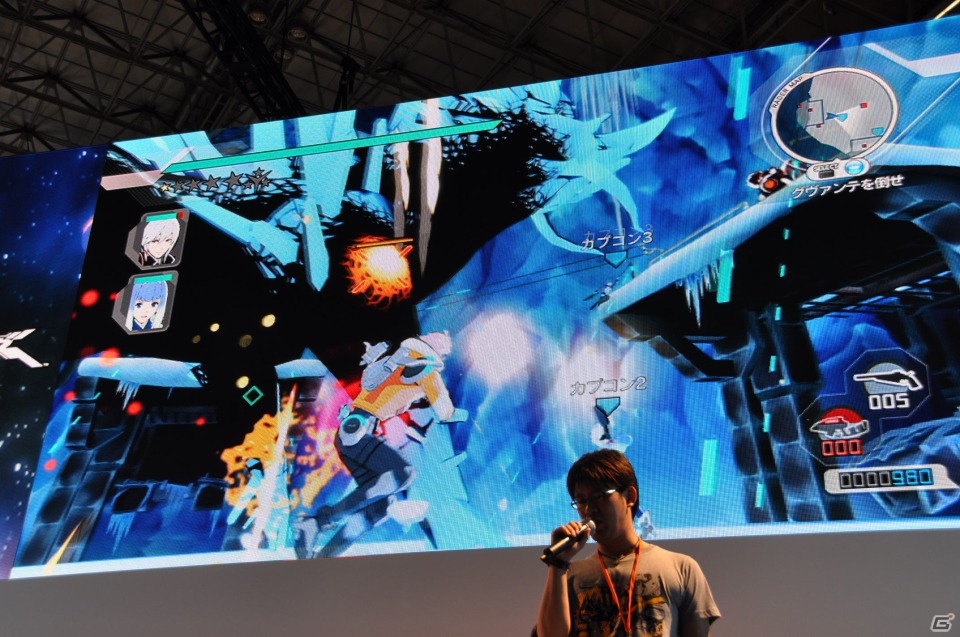 【TGS 2012】「エクストルーパーズ」強敵「グヴァンテ」に挑戦する実機デモプレイ＆王将コラボや体験版情報、レウス装備もギンギラ発表の画像100