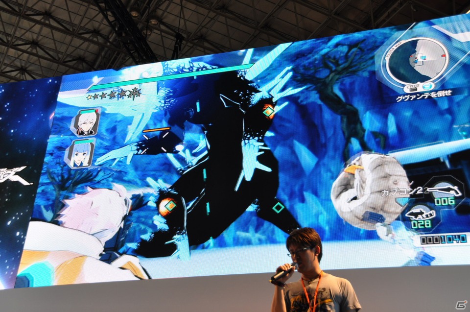 【TGS 2012】「エクストルーパーズ」強敵「グヴァンテ」に挑戦する実機デモプレイ＆王将コラボや体験版情報、レウス装備もギンギラ発表の画像103