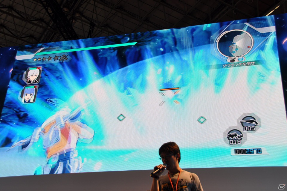 【TGS 2012】「エクストルーパーズ」強敵「グヴァンテ」に挑戦する実機デモプレイ＆王将コラボや体験版情報、レウス装備もギンギラ発表の画像106