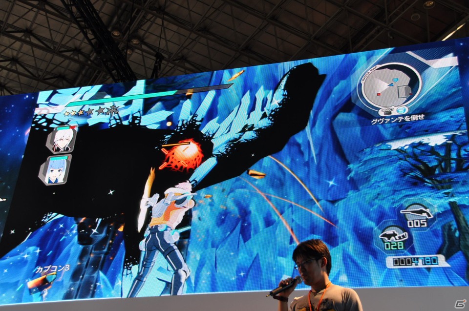 【TGS 2012】「エクストルーパーズ」強敵「グヴァンテ」に挑戦する実機デモプレイ＆王将コラボや体験版情報、レウス装備もギンギラ発表の画像109