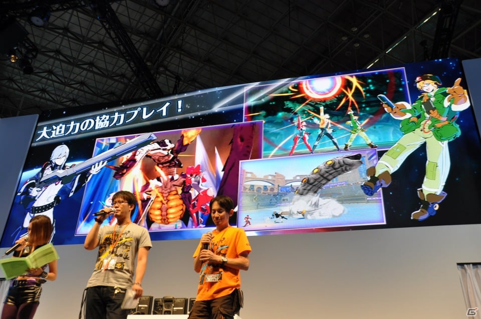 【TGS 2012】「エクストルーパーズ」強敵「グヴァンテ」に挑戦する実機デモプレイ＆王将コラボや体験版情報、レウス装備もギンギラ発表の画像12