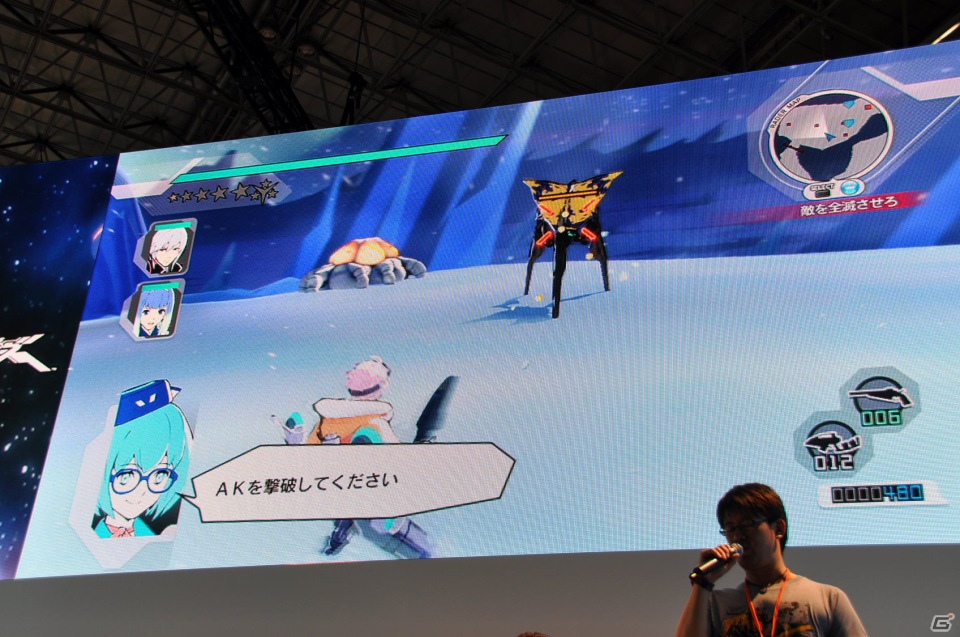 【TGS 2012】「エクストルーパーズ」強敵「グヴァンテ」に挑戦する実機デモプレイ＆王将コラボや体験版情報、レウス装備もギンギラ発表の画像61