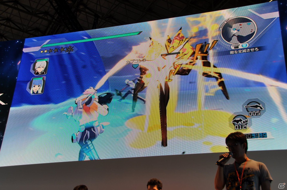 【TGS 2012】「エクストルーパーズ」強敵「グヴァンテ」に挑戦する実機デモプレイ＆王将コラボや体験版情報、レウス装備もギンギラ発表の画像66