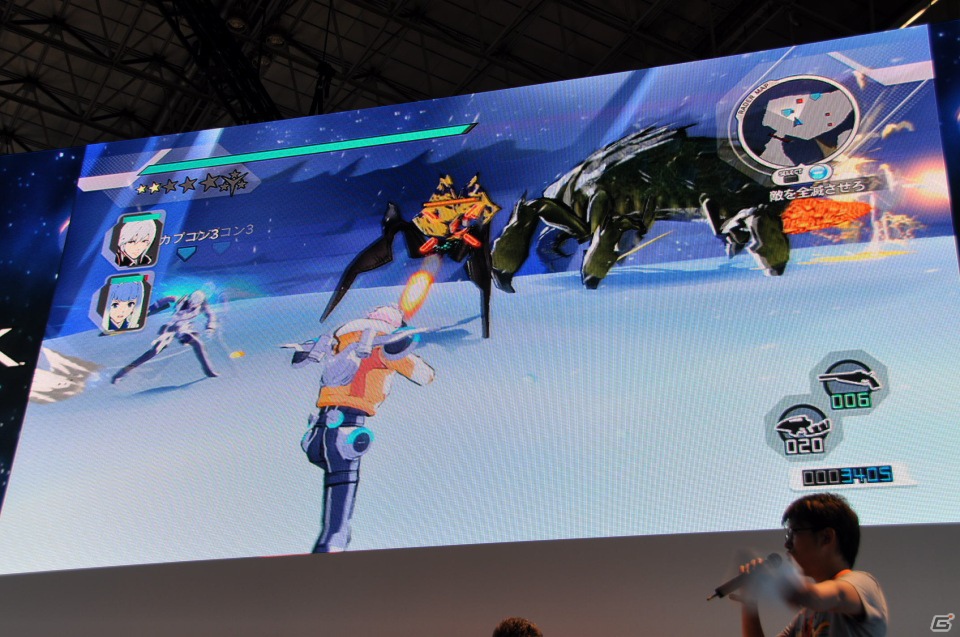 【TGS 2012】「エクストルーパーズ」強敵「グヴァンテ」に挑戦する実機デモプレイ＆王将コラボや体験版情報、レウス装備もギンギラ発表の画像68