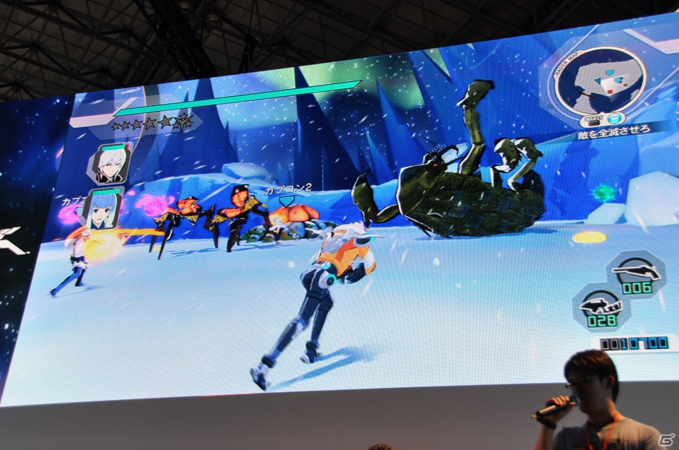 【TGS 2012】「エクストルーパーズ」強敵「グヴァンテ」に挑戦する実機デモプレイ＆王将コラボや体験版情報、レウス装備もギンギラ発表の画像73