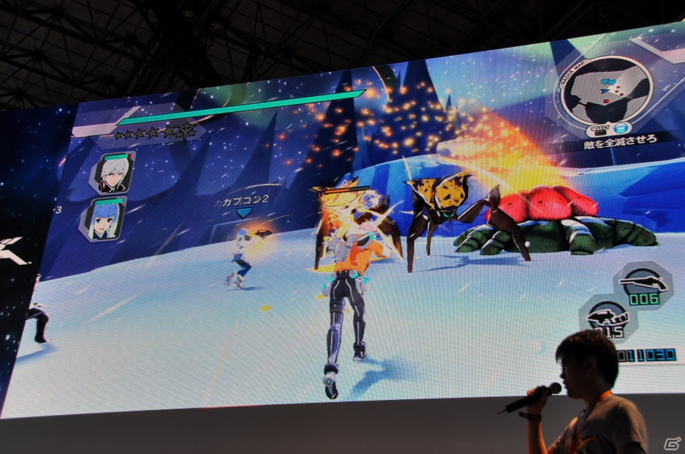 【TGS 2012】「エクストルーパーズ」強敵「グヴァンテ」に挑戦する実機デモプレイ＆王将コラボや体験版情報、レウス装備もギンギラ発表の画像75