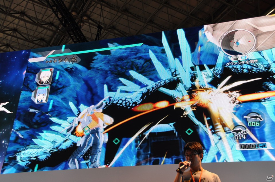【TGS 2012】「エクストルーパーズ」強敵「グヴァンテ」に挑戦する実機デモプレイ＆王将コラボや体験版情報、レウス装備もギンギラ発表の画像98