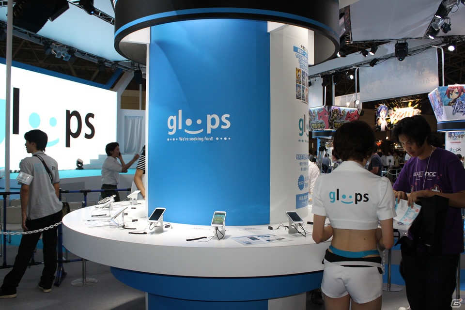 【TGS 2012】「大激突！！ガーディアンブレイク」や「大熱狂！！プロ野球カード」の試遊台とストラックアウトを設置した「gloops」ブースレポートの画像5