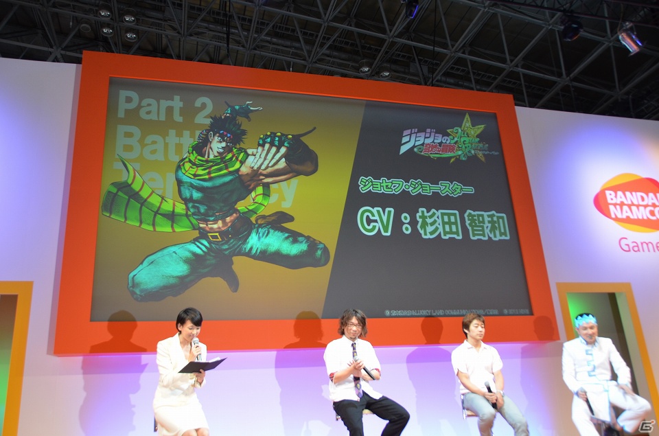 【TGS 2012】豪華キャストにシビれる！あこがれるゥ！PS3「ジョジョの奇妙な冒険 オールスターバトル」の最新情報も飛び出した「ジョジョの奇妙な冒険」連載25周年記念発表会レポートの画像14