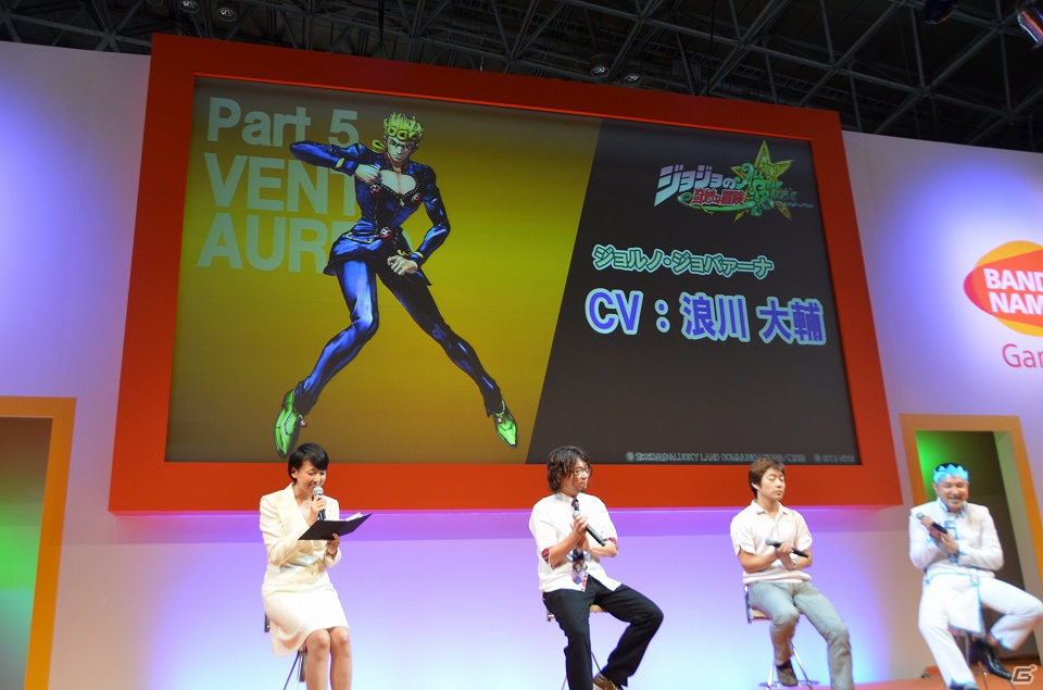 【TGS 2012】豪華キャストにシビれる！あこがれるゥ！PS3「ジョジョの奇妙な冒険 オールスターバトル」の最新情報も飛び出した「ジョジョの奇妙な冒険」連載25周年記念発表会レポートの画像18