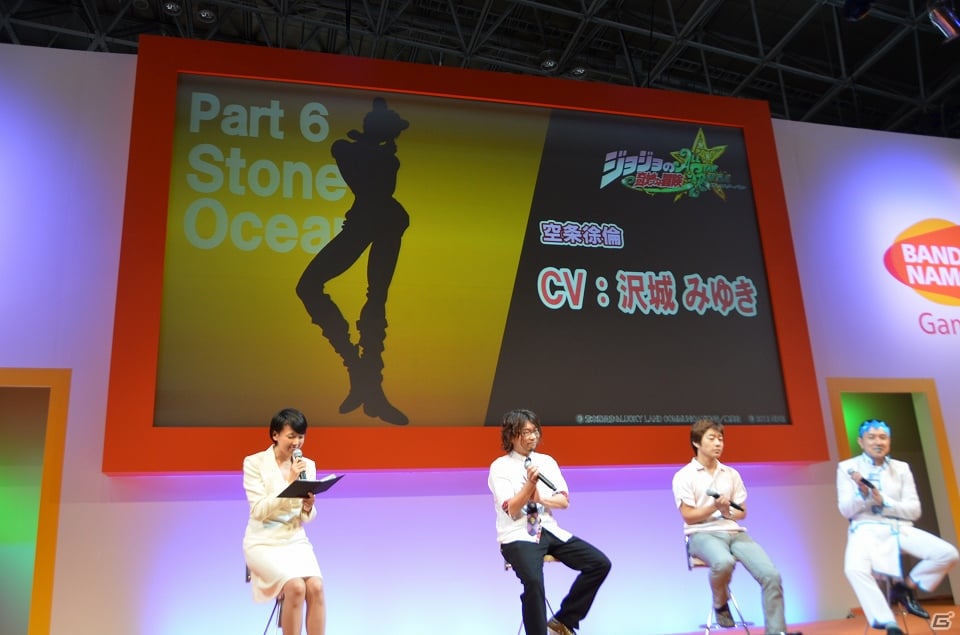 【TGS 2012】豪華キャストにシビれる！あこがれるゥ！PS3「ジョジョの奇妙な冒険 オールスターバトル」の最新情報も飛び出した「ジョジョの奇妙な冒険」連載25周年記念発表会レポートの画像19