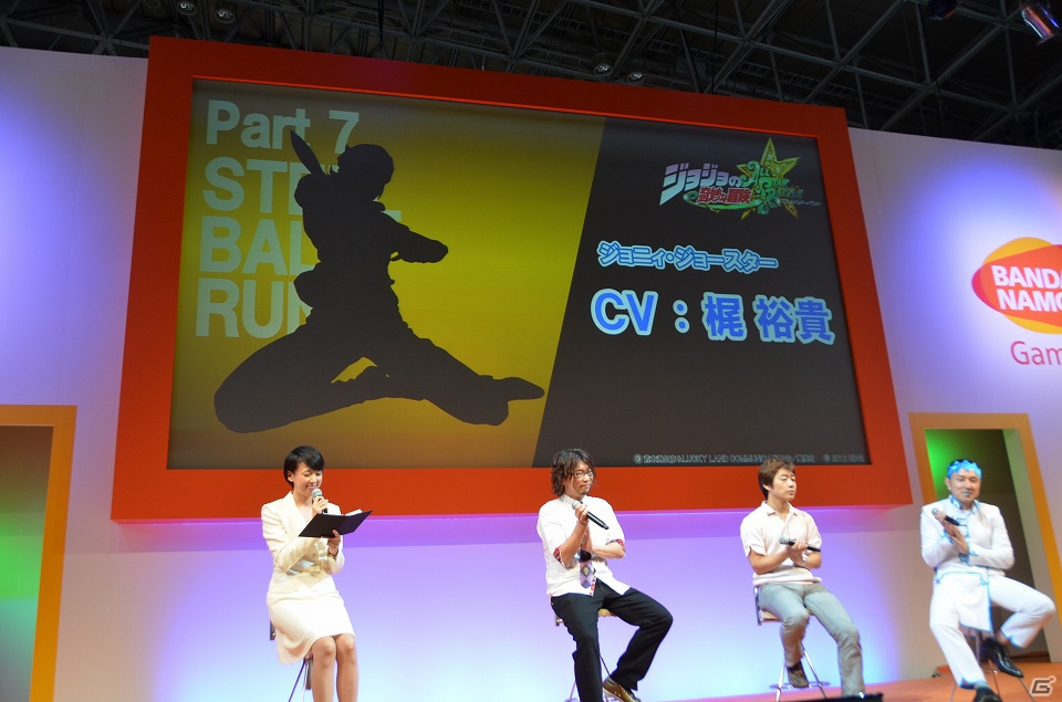 【TGS 2012】豪華キャストにシビれる！あこがれるゥ！PS3「ジョジョの奇妙な冒険 オールスターバトル」の最新情報も飛び出した「ジョジョの奇妙な冒険」連載25周年記念発表会レポートの画像20
