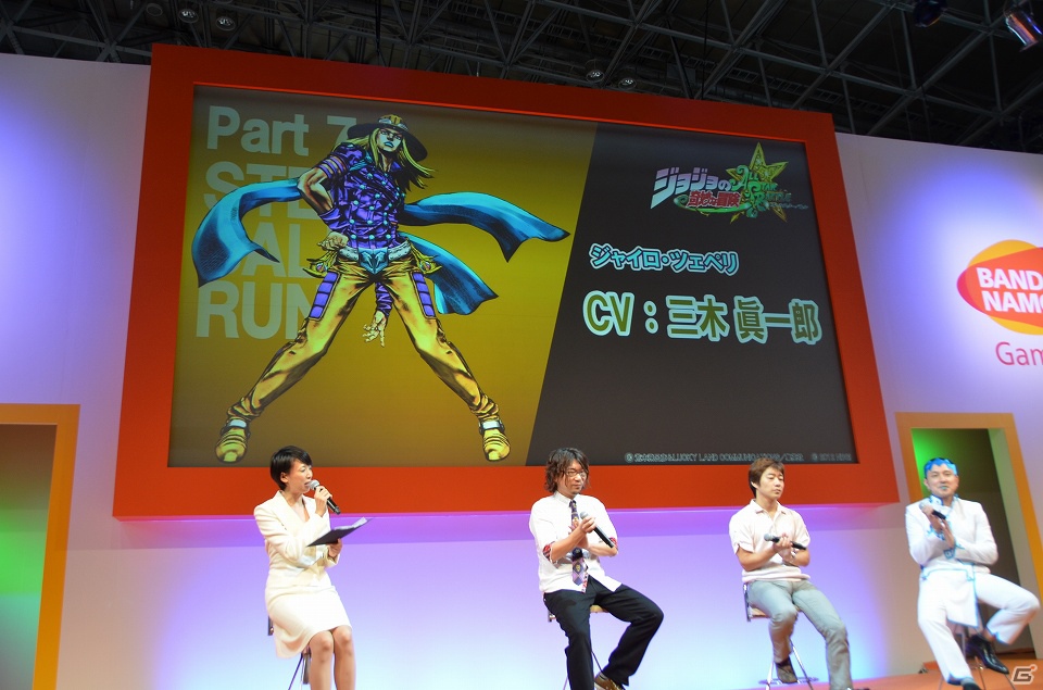 【TGS 2012】豪華キャストにシビれる！あこがれるゥ！PS3「ジョジョの奇妙な冒険 オールスターバトル」の最新情報も飛び出した「ジョジョの奇妙な冒険」連載25周年記念発表会レポートの画像21