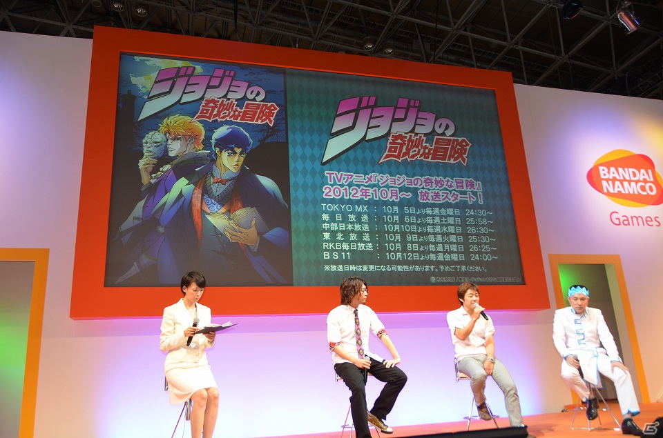 【TGS 2012】豪華キャストにシビれる！あこがれるゥ！PS3「ジョジョの奇妙な冒険 オールスターバトル」の最新情報も飛び出した「ジョジョの奇妙な冒険」連載25周年記念発表会レポートの画像33