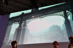 【TGS 2012】「DmC デビル メイ クライ」真紅の両腕で敵を粉砕する新武器「エリクス」の威力とは？ニュース番組に入り込む新ステージやCGムービーも国内初公開の画像14