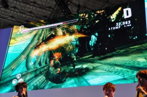 【TGS 2012】「DmC デビル メイ クライ」真紅の両腕で敵を粉砕する新武器「エリクス」の威力とは？ニュース番組に入り込む新ステージやCGムービーも国内初公開の画像38