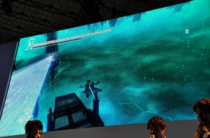 【TGS 2012】「DmC デビル メイ クライ」真紅の両腕で敵を粉砕する新武器「エリクス」の威力とは？ニュース番組に入り込む新ステージやCGムービーも国内初公開の画像55