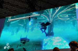 【TGS 2012】「DmC デビル メイ クライ」真紅の両腕で敵を粉砕する新武器「エリクス」の威力とは？ニュース番組に入り込む新ステージやCGムービーも国内初公開の画像58