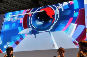 【TGS 2012】「DmC デビル メイ クライ」真紅の両腕で敵を粉砕する新武器「エリクス」の威力とは？ニュース番組に入り込む新ステージやCGムービーも国内初公開の画像72
