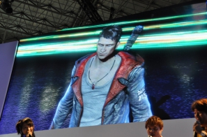 【TGS 2012】「DmC デビル メイ クライ」真紅の両腕で敵を粉砕する新武器「エリクス」の威力とは？ニュース番組に入り込む新ステージやCGムービーも国内初公開の画像82
