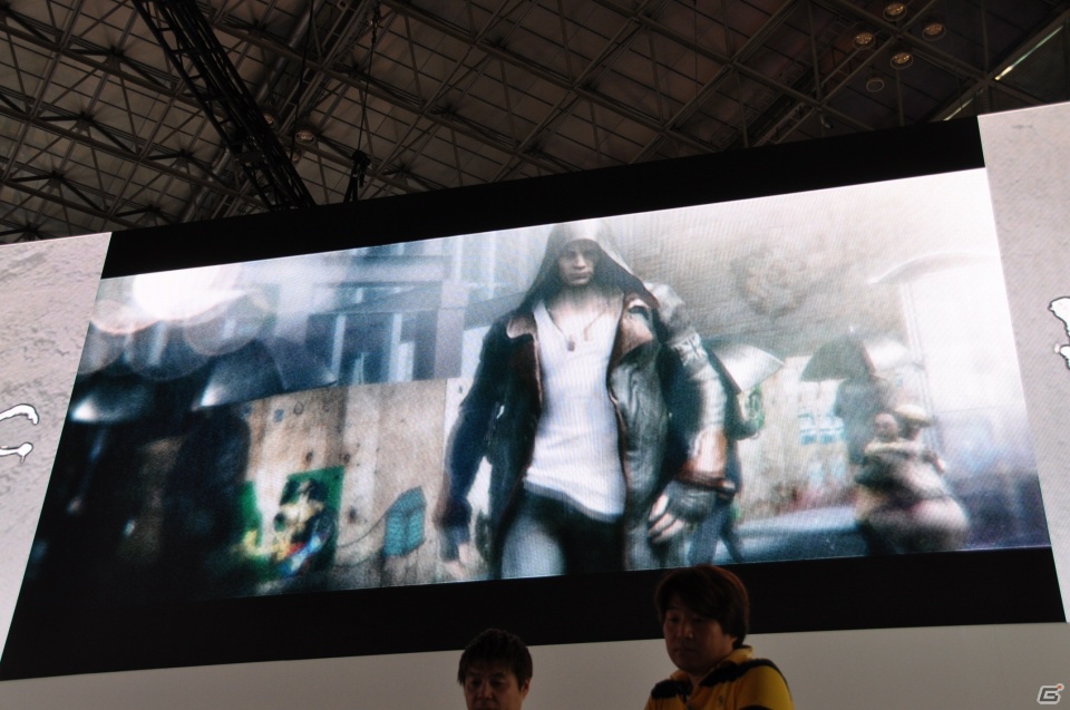 【TGS 2012】「DmC デビル メイ クライ」真紅の両腕で敵を粉砕する新武器「エリクス」の威力とは？ニュース番組に入り込む新ステージやCGムービーも国内初公開の画像113